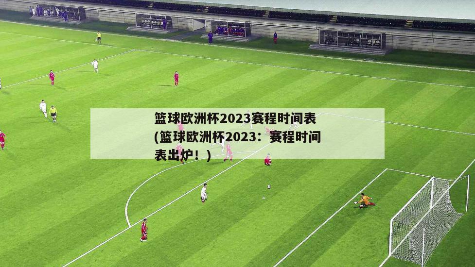 篮球欧洲杯2023赛程时间表 (篮球欧洲杯2023：赛程时间表出炉！)